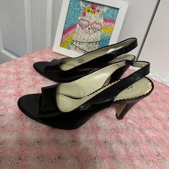 Anne Klein AK Portia Slingback Peep Toe - Picture 4 of 6